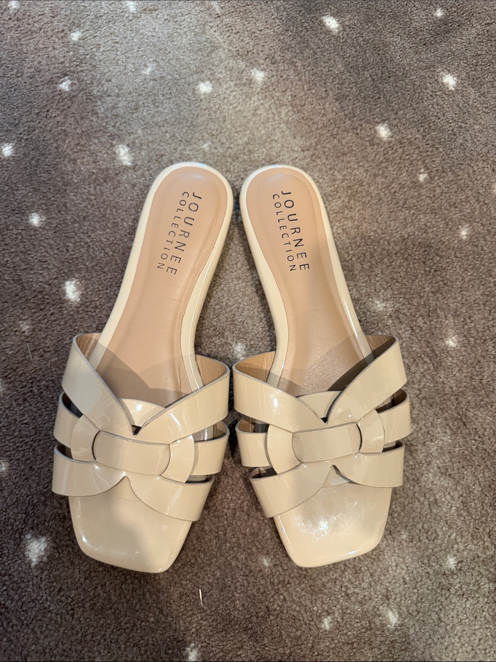 Journee sandals. Y s l tribute style